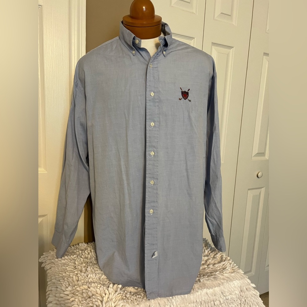 Ralph Lauren Blue Label Men’s Light Blue Button Down Shirt